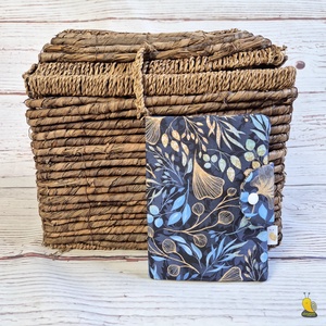 Egészségügyi kiskönyv borító - Gingko, Baba - mama, Babaemlékek, Egészségügyi kiskönyv borító, Varrás, MESKA