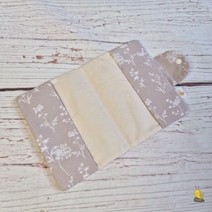 Egészségügyi kiskönyv borító - Mezei virágok - baba - mama - babaemlékek - egészségügyi kiskönyv borító - Meska.hu