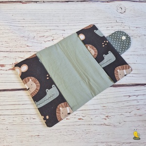 Egészségügyi kiskönyv borító - Szafari - baba - mama - babaemlékek - egészségügyi kiskönyv borító - Meska.hu