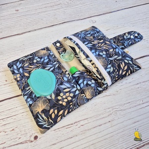 Pelenkázó neszesszer - Gingko - baba - mama - pelenkázó, babafürdető kellékek - pelenkázó neszeszer, pelenkatartó - Meska.hu