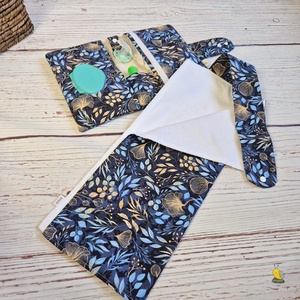 Pelenkázó neszesszer - Gingko - baba - mama - pelenkázó, babafürdető kellékek - pelenkázó neszeszer, pelenkatartó - Meska.hu