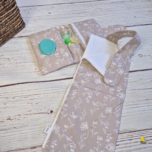 Pelenkázó neszesszer - Mezei virágok - baba - mama - pelenkázó, babafürdető kellékek - pelenkázó neszeszer, pelenkatartó - Meska.hu