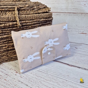 Pelenkázó neszesszer - Nyuszik, Baba - mama, Pelenkázó, babafürdető kellékek, Pelenkázó neszeszer, pelenkatartó, Varrás, MESKA