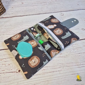 Pelenkázó neszesszer - Szafari - baba - mama - pelenkázó, babafürdető kellékek - pelenkázó neszeszer, pelenkatartó - Meska.hu