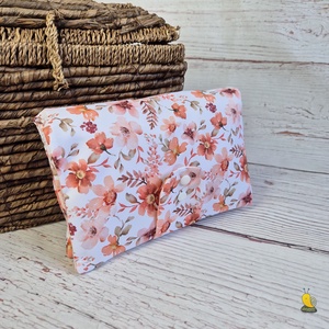 Vízhatlan pelenkázó neszesszer - Virágzás, Baba - mama, Pelenkázó, babafürdető kellékek, Pelenkázó neszeszer, pelenkatartó, Varrás, MESKA