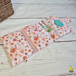 Vízhatlan Maxi pelenkázó neszesszer - Virágzás - baba - mama - pelenkázó, babafürdető kellékek - pelenkázó neszeszer, pelenkatartó - Meska.hu