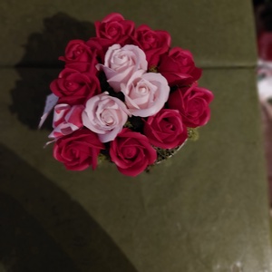 Rózsás dísz - otthon & életmód - dekoráció - asztal és polc dekoráció - asztaldísz - Meska.hu