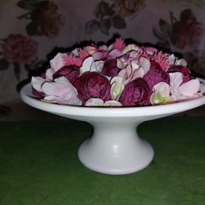 Rózsás tál - otthon & életmód - dekoráció - asztal és polc dekoráció - asztaldísz - Meska.hu