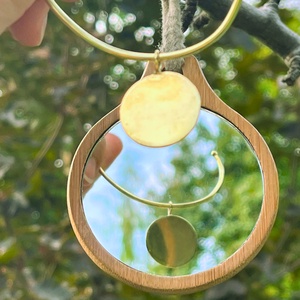 Aranyozott sárgaréz karperec  - ékszer - karkötő - karperec - Meska.hu