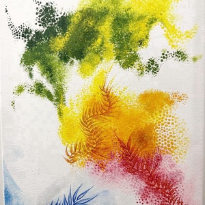 Esőerdő hangjai - akril festmény , Művészet, Festmény, Akril, Festészet, MESKA