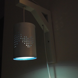 Sarki fény - fali lámpa konzervdobozból -  - Meska.hu