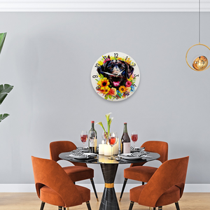 Labrador Falióra - otthon & életmód - dekoráció - fali és függő dekoráció - falióra & óra - Meska.hu