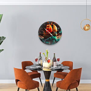 Tengeri vihar - Hajós Falióra - otthon & életmód - dekoráció - fali és függő dekoráció - falióra & óra - Meska.hu