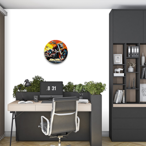 Retro Motoros Falióra - otthon & életmód - dekoráció - fali és függő dekoráció - falióra & óra - Meska.hu