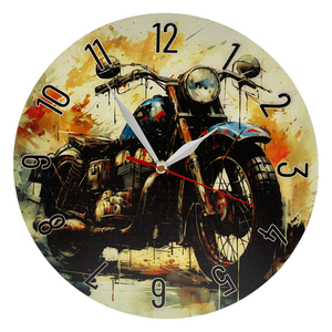 Retro Motoros Falióra - Meska.hu