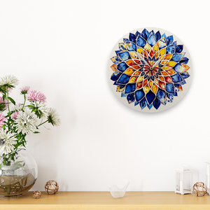 Mandala Falióra - otthon & életmód - dekoráció - fali és függő dekoráció - falióra & óra - Meska.hu