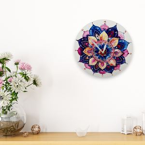 Mandala Falióra - otthon & életmód - dekoráció - fali és függő dekoráció - falióra & óra - Meska.hu