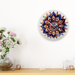 Mandala Falióra - otthon & életmód - dekoráció - fali és függő dekoráció - falióra & óra - Meska.hu