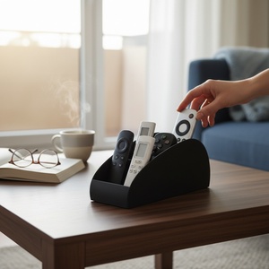 Asztali távirányító- és telefon tartó - otthon & életmód - dekoráció - asztal és polc dekoráció - dekorációs tál, tartó - Meska.hu