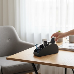 Asztali távirányító- és telefon tartó - otthon & életmód - dekoráció - asztal és polc dekoráció - dekorációs tál, tartó - Meska.hu