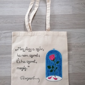 Megfagy a szív Petőfi vászontáska - Meska.hu
