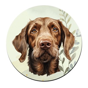 Drótszőrű magyar vizsla portré mintás bögre alátét, , , MESKA