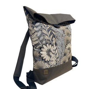 SuziartBag Barna mintás nagyméretű hátizsák - táska & tok - kézitáska & válltáska - válltáska - Meska.hu
