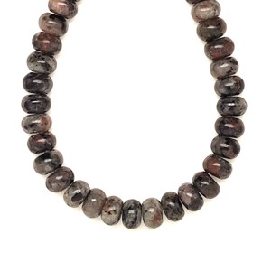 Yooperlit korong 8x5 mm, 38 cm � ásványfüzér, ékszer alapanyag - Meska.hu