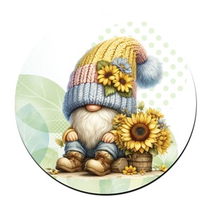 Kedves kis napraforgós manó mintás bögre alátét, , , MESKA