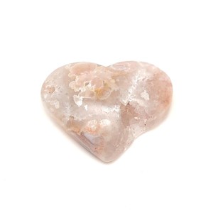 Achát virág szív geódás 4-5cm, Kellékek & szerszámok, Ásvány alapanyag, Geóda, , MESKA