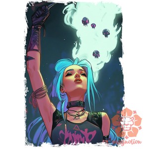 Jinx ellenállás v9 - ruha & divat - férfi ruha - férfi pulóver - Meska.hu