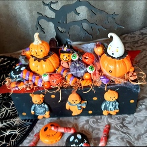 Trick or treat asztaldísz, Otthon & Életmód, Dekoráció, Halloween, Halloweeni dekoráció, Mindenmás, MESKA
