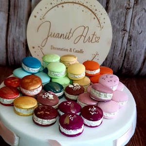 Dekor macaron, Otthon & Életmód, Dekoráció, Asztal és polc dekoráció, Asztaldísz, Mindenmás, MESKA