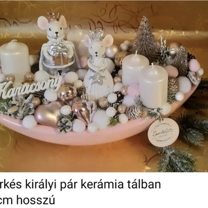 Egeres adventi dísz, Karácsony, Adventi díszek, Adventi gyertyadíszek és koszorúdíszek, Mindenmás, MESKA