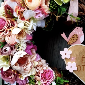 Édes otthon kopogtató - otthon & életmód - dekoráció - ajtó- és ablak dekoráció - ajtódísz & kopogtató - Meska.hu