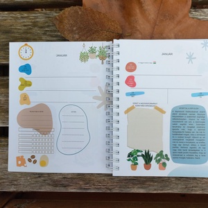 2026-os határidőnapló és tervezgető - otthon & életmód - papír, írószer - naptár & tervező - Meska.hu