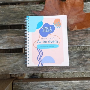 2026-os határidőnapló és tervezgető, Otthon & Életmód, Papír, írószer, Naptár & Tervező, Fotó, grafika, rajz, illusztráció, MESKA