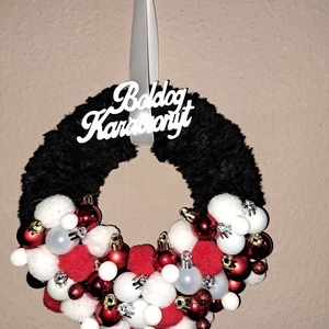 Karácsonyi kopogtató, Karácsony, Karácsonyi lakásdekoráció, Karácsonyi ajtódíszek, , MESKA