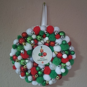 Kopogtató, Karácsony, Karácsonyi lakásdekoráció, Karácsonyi ajtódíszek, , MESKA