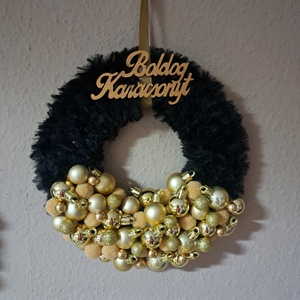 Karácsonyi kopogtató - Meska.hu