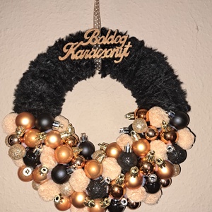 Karácsonyi kopogtató, Karácsony, Karácsonyi lakásdekoráció, Karácsonyi ajtódíszek, , MESKA