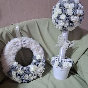 Asztaldísz szett, Otthon & Életmód, Dekoráció, Virágdekoráció, Virágdíszek, Dekor koszorúk, kopogtatók, , MESKA