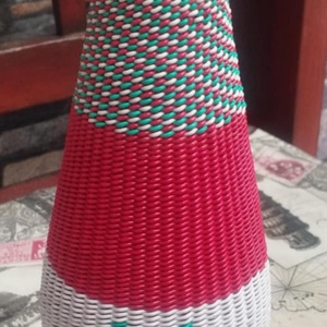 Fonott üveg, Otthon & Életmód, Konyhafelszerelés, tálalás, Flaska, csatos üveg, Üvegművészet, MESKA