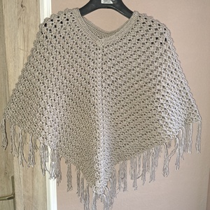 Nöi poncsó, Ruha & Divat, Női ruha, Poncsó, Horgolás, MESKA