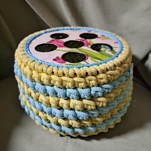 Modern horgolt váza - otthon & életmód - dekoráció - Meska.hu