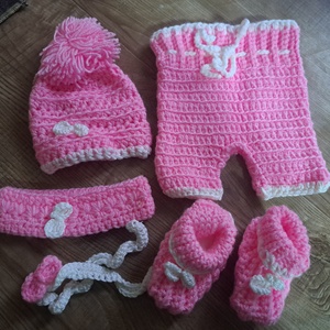 Újszülött ruha szett - Meska.hu