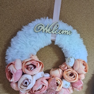 Tavaszi kopogtató, Otthon & Életmód, Dekoráció, Ajtó- és ablak dekoráció, Ajtódísz & Kopogtató, , MESKA