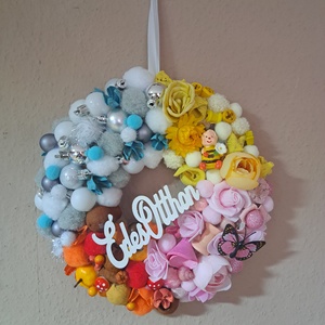 Kopogtató négy évszakos, Otthon & Életmód, Dekoráció, Ajtó- és ablak dekoráció, Ajtódísz & Kopogtató, , MESKA