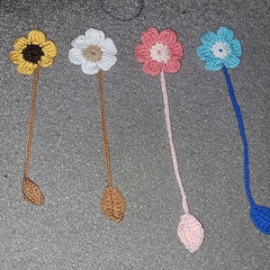 Horgolt könyvjelzők - könyv & zene - könyvjelző - Meska.hu