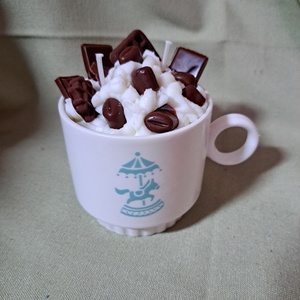 Kávés szójaviasz gyertya, Kellékek & szerszámok, Dekorációs kellékek, Dekorációs gyertya, Gyertya-, mécseskészítés, MESKA